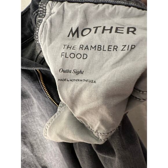 MOTHER Superior Jeans The Rambler Zip Flood - Wash Outta Sight Size 25 - Picture 10 of 16